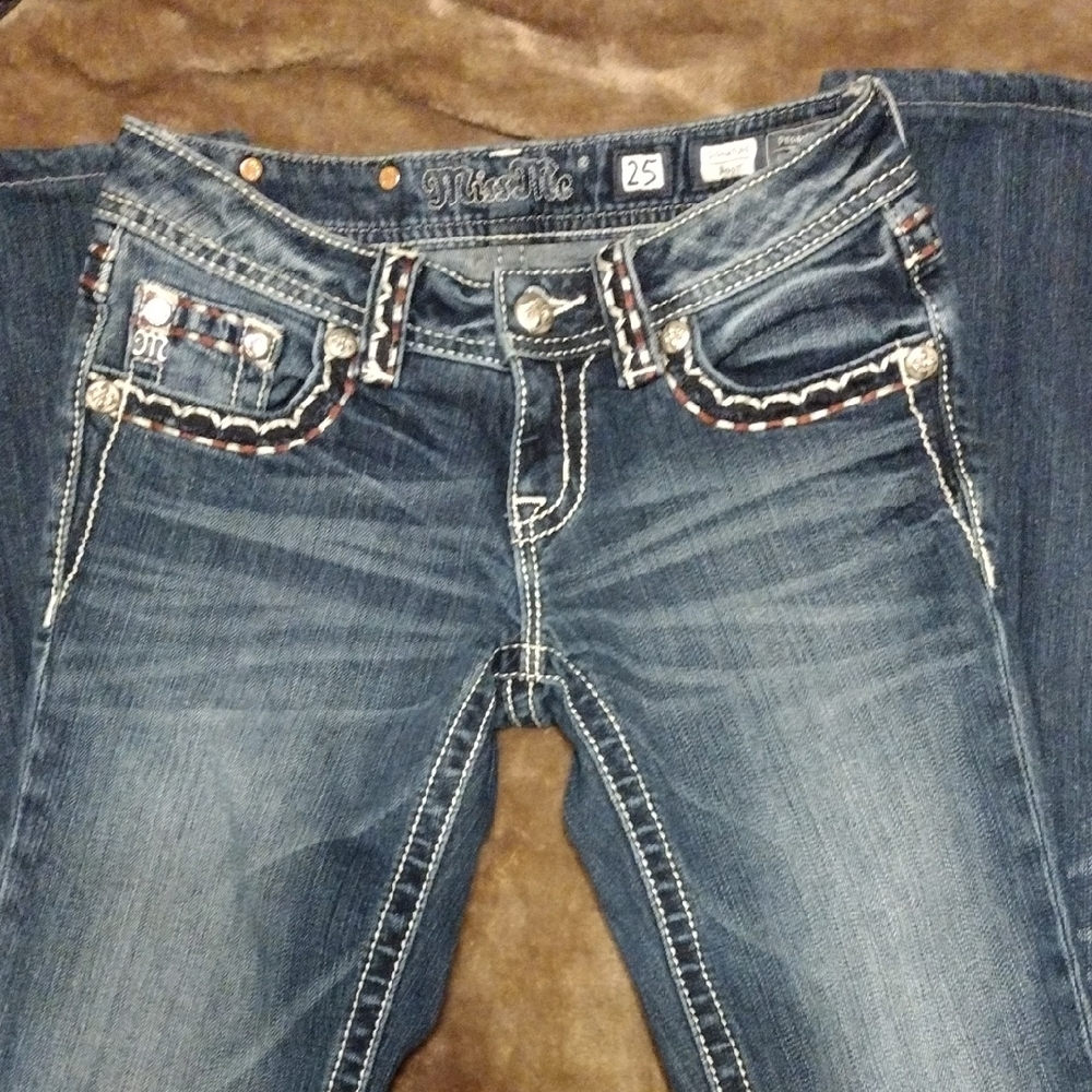 Miss Me Women's Dark Blue Boot Cut Jeans